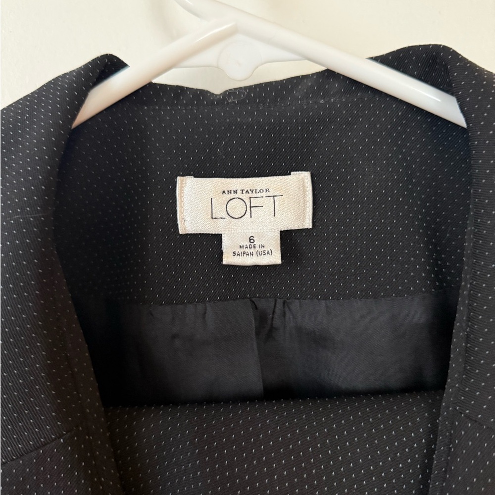 Ann Taylor Loft Skirt Suit Set Size 6